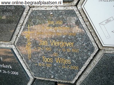 Jan Franciscus Marinus Viergeevr 1913-1993 and Catharina Maria (Toos) Witjes 1921-2000
